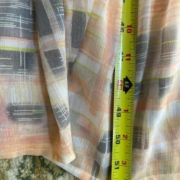 NWT Maurices Women's Maxi Dress Size L Pink Plaid Flowy Strapless - Picture 5 of 8